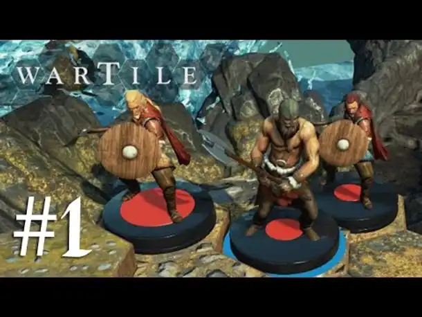 Angespielt: WarTile #1 - Wikinger-Tabletop-Strategie (Let's Play / gameplay / deutsch)
