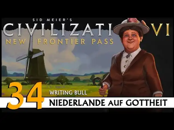 Civilization VI: Niederlande auf Gottheit (34) | Zufalls-Techtree [Deutsch]