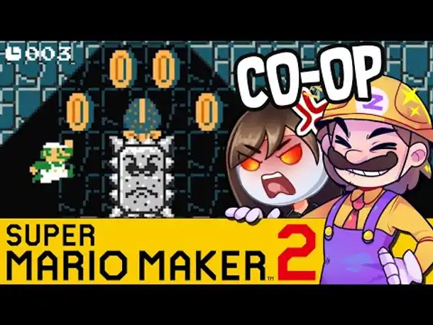 GLPs 10 Sekunden Speedrun ! | SUPER MARIO MAKER 2 Coop
