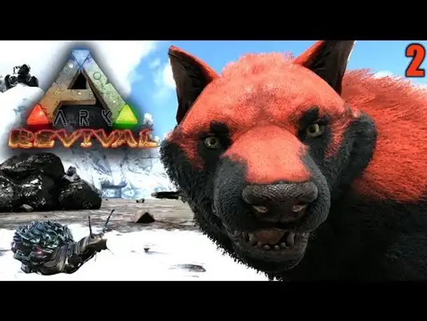 ARK REVIVAL - 2 - Der rote Wolf | Ark Survival Evolved Deutsch (Speed PvP)