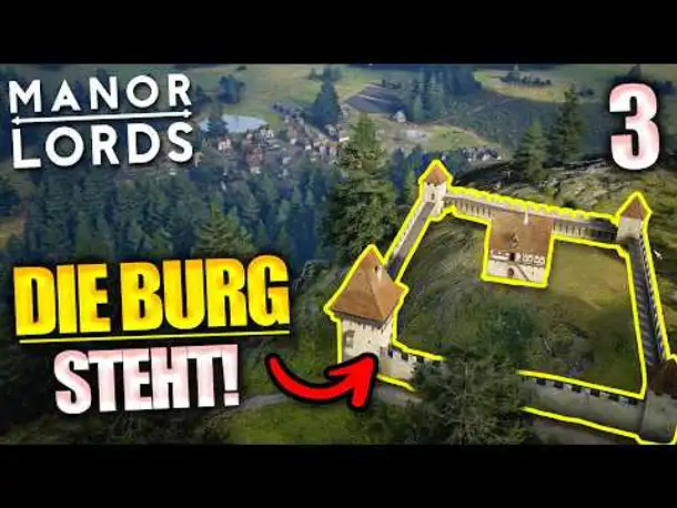 Die Burg ist FERTIG! | Manor Lords