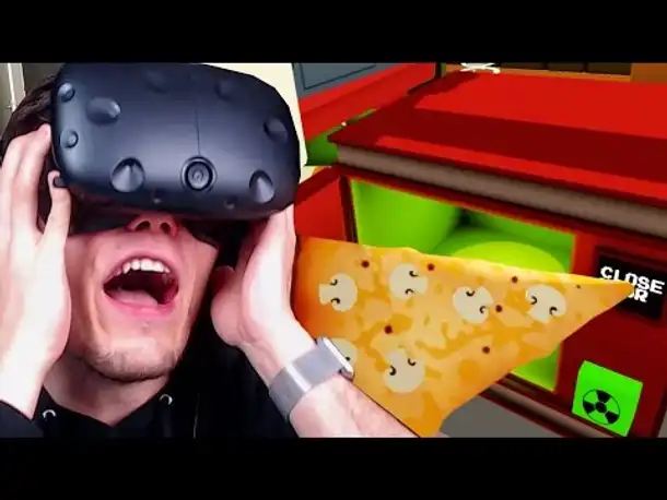 VERSEUCHTE PIZZA AUS DER MIKROWELLE ✪ JOB SIMULATOR Virtual Reality