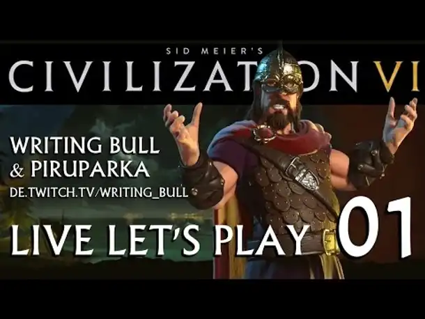 Live Let's Play: Civilization VI | Norwegen (01) [deutsch]