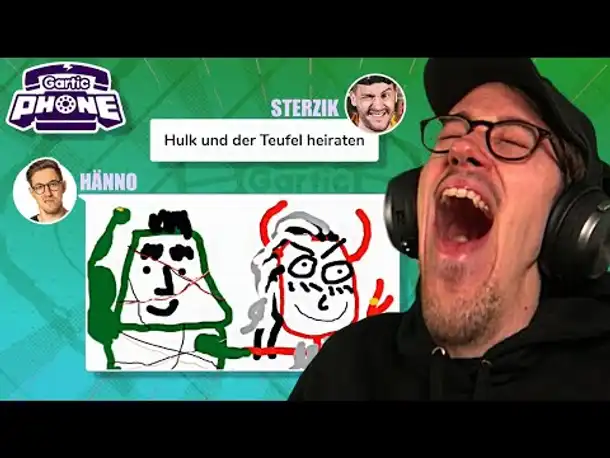 Malen, raten, LACHFLASH! 😂🤣😂 | Gartic Phone | SÜLZE 036