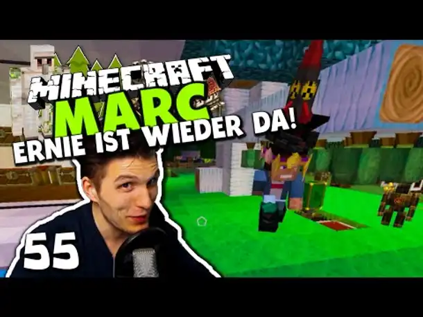 Minecraft MARC #55 ✪ ERNIE IST WIEDER DA! & DIE MANABOHNEN FARM IST FERTIG!