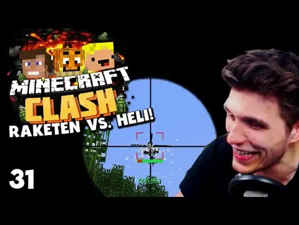 Minecraft CLASH #31 ✪ RAKETENENANGRIFF GEGEN HELI! - VERBÜNDEN?! | Paluten