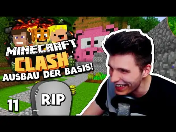 Minecraft CLASH #11 ✪ AUSBAU UNSERER BASIS! & TÖDLICHE SPINNE!