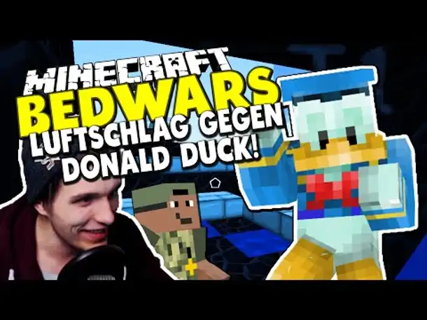 DONALD DUCK MUSS LEIDEN & NICE "BOGEN-TREFFER" ✪ Minecraft Bedwars Tag 43 mit SergeantMax