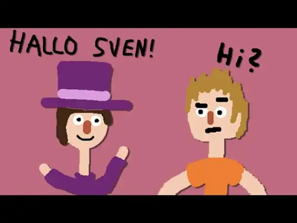 Zombey spielt mit Sven.