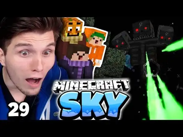 KAMPF ZWISCHEN PALDADOBEY & DEM WITHER! & MEIN NEUER BEGLEITER GEISTI ✪ Minecraft Sky  #29 | Paluten