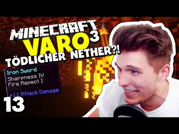 Minecraft Varo 3 #13 ✪ NEUES SCHWERT & SCHRECKSEKUNDE!