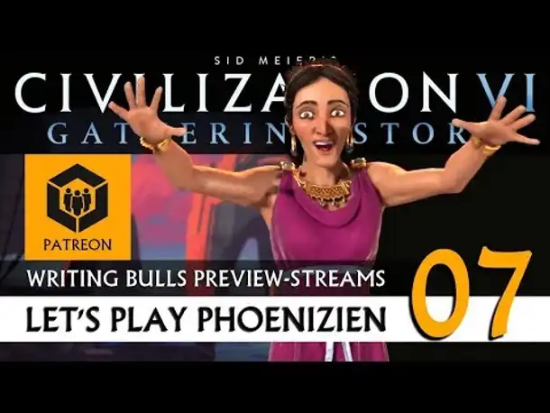 Live Let's Play: Gathering Storm - Phönizier (07) | Civilization VI