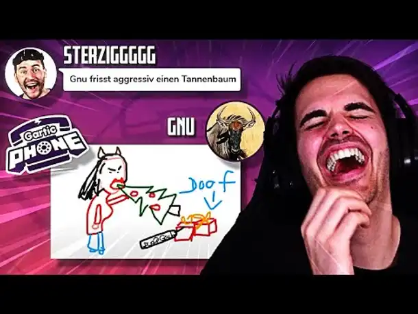 @gnu ballert sich den Weihnachtbaum rein! | Gartic Phone | SÜLZE 039