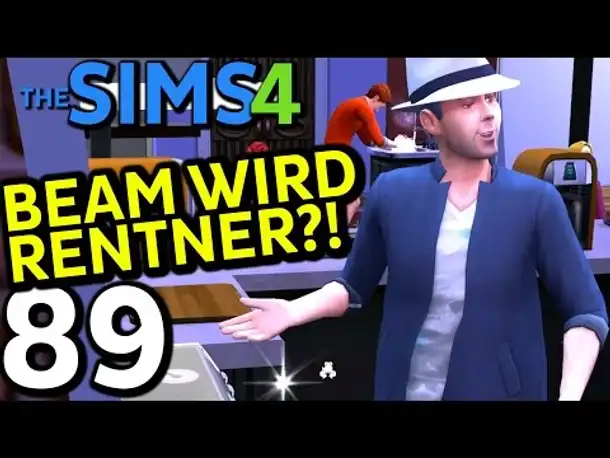 Sims 4 Deutsch #089 Beam wird Rentner (Let's Play The Sims 4 German Gameplay Die Sims 4)