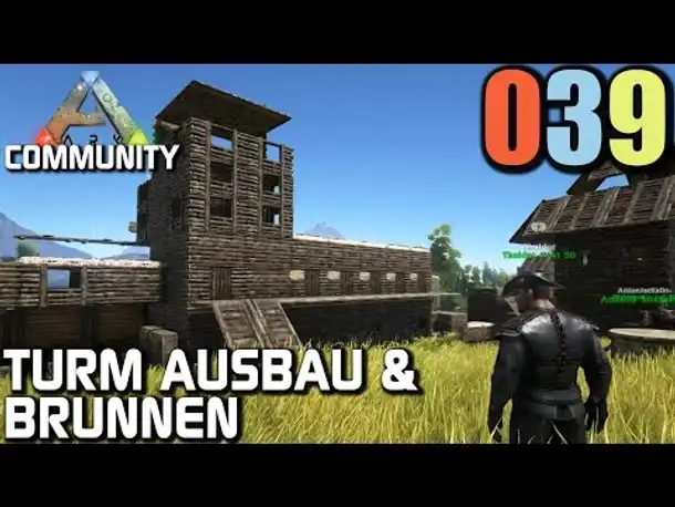 Ark Survival Evolved Gameplay German | #039 Brunnen & Ausbau Turm | Let's Play Deutsch