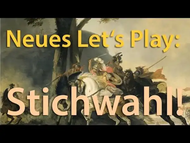 Neues Let's-Play-Projekt: Stichwahl! (Abstimmung)