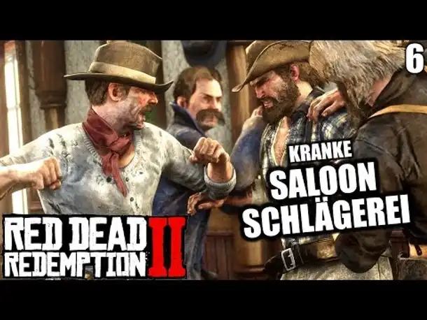 Red Dead Redemption 2 #6 Saloon Schlägerei || Gameplay German | PS4 PRO |  Let's Play Deutsch