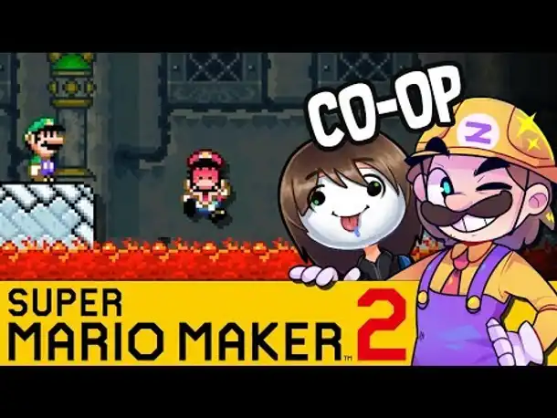 Am trollen mit GLP ! | SUPER MARIO MAKER 2 Coop