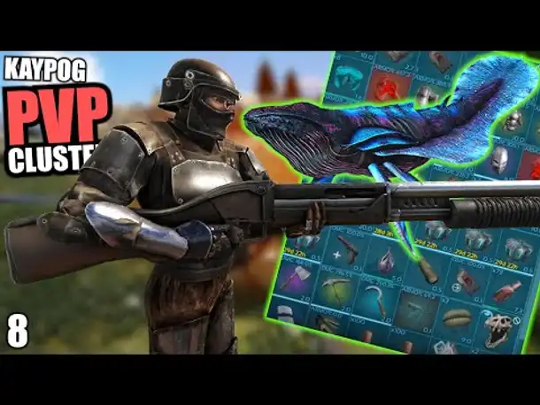 Der größte Whale meiner ARK Laufbahn :-P - 8 - Ark Trio PvP | Kaypog Cluster
