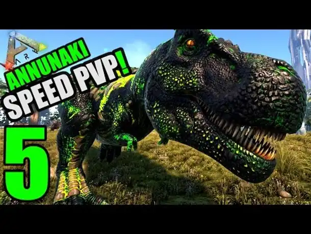 Ark Wingman S1 #5 500er POISON REX | Annunaki Speed PvP | Deutsch | Ark Survival Evolved German