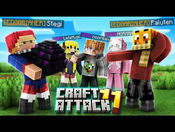 EDGARIANER klaut das Ei von BastiGHG | Craft Attack 11 #05