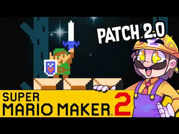 Version 2.0! Zelda & Speedruns | SUPER MARIO MAKER 2