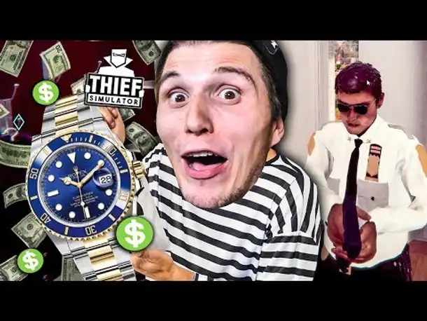 Ich klaue ihm seine ROLEX & sein AUTO | Einbrecher SIMULATOR #10