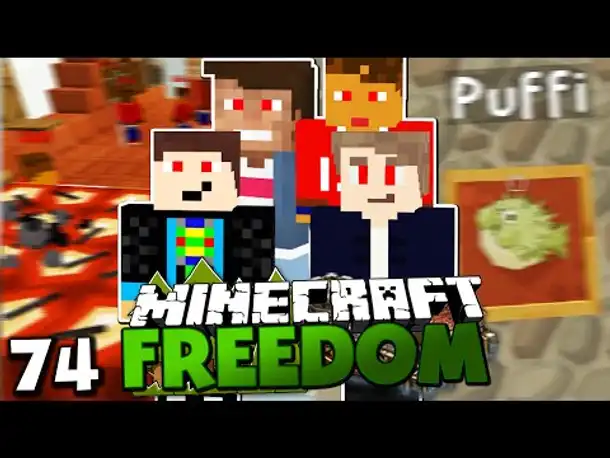 DA IST PUFFI! & YOUTUBER MÜSSEN STERBEN! ✪ Minecraft FREEDOM #74 | Paluten