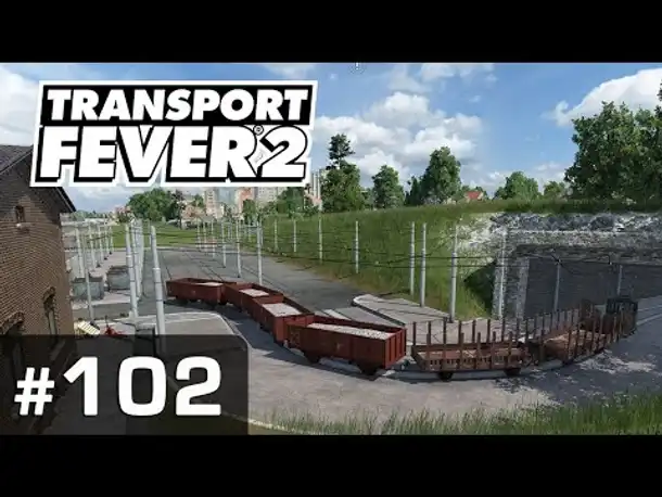 #102: Die Werk-U-Bahn ✦ Let's Play Transport Fever 2 ✦ Sandbox / schwer