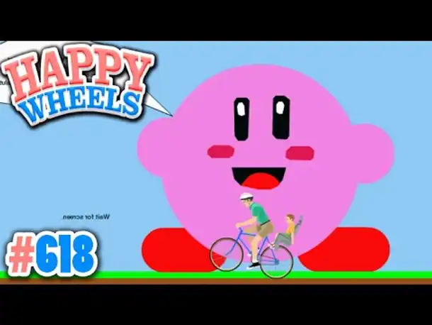 KIRBY SCHICKT UNS IN DAS LAND DER FREUDE! ✪ Happy Wheels #618