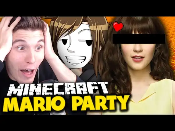 MEINE HEIßE NACHBARIN WILL EIN AUTOGRAMM VON MIR! ✪ Minecraft Mario Party