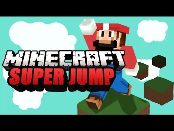 MINECRAFT - Super Jump vs. GermanLetsPlay