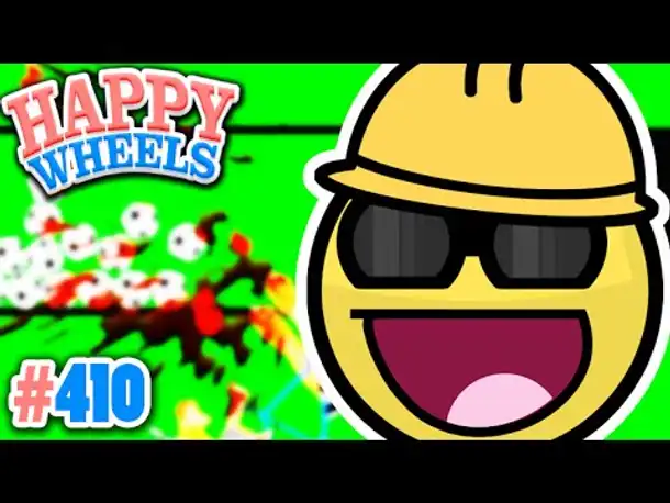 Cool gestaltete Downhill ACTION! ✪ Happy Wheels #410