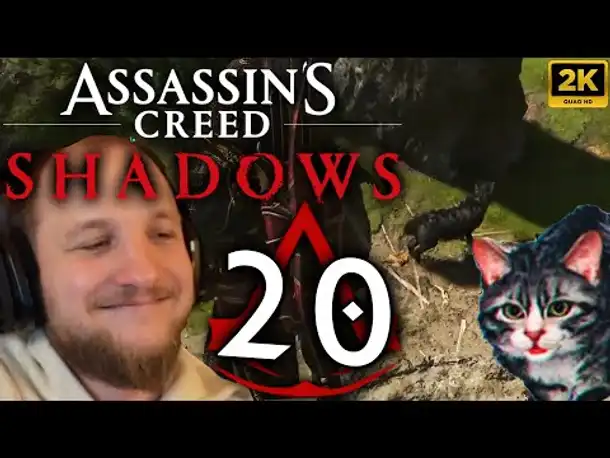 Lets Play Assassin's Creed Shadows (Deutsch) - [2K] #20 - KATZENFLÜSTERER 🐈‍⬛😻