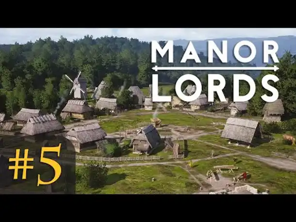 Manor Lords #5: Große Pläne (Angespielt / deutsch / Let's Play)