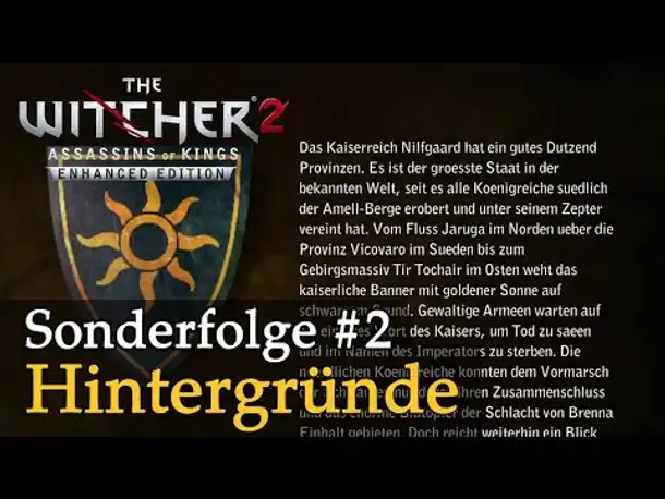 Sonderfolge #2 : Kultur, Geografie, Politik (Glossar) ✦ Let's Play The Witcher 2 (Blind / Deutsch)
