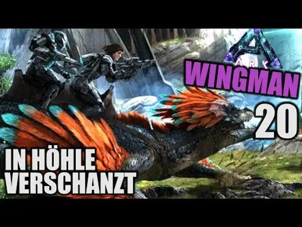 In Höhle verschanzt - ARK WINGMAN ABERRATION - 20 - | Let's Play Deutsch (Speed PvP)