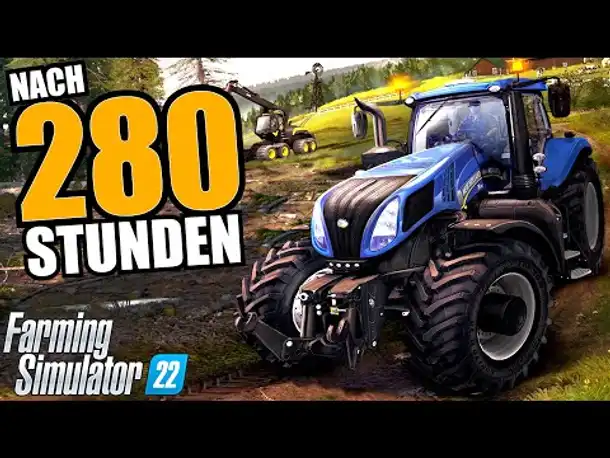 Nach 280 Stunden: Freilandhaltung & Ernte | FARMING SIMULATOR 22