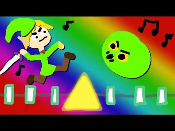Zombey tanzt um Hyrule zu retten.