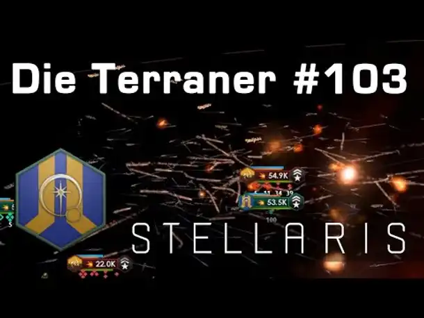 Let's Play Stellaris - Terraner #103: Die Schlacht von Bokrimar (Community-LP)