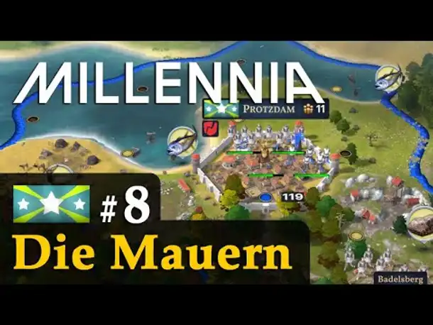 #8: Die Mauern ✦ Let's Play Millennia (Wallonien)✦ KI: Großmeister