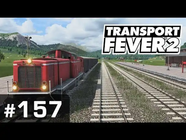 #157: Werkbahn mal anders ✦ Let's Play Transport Fever 2 ✦ Sandbox / schwer