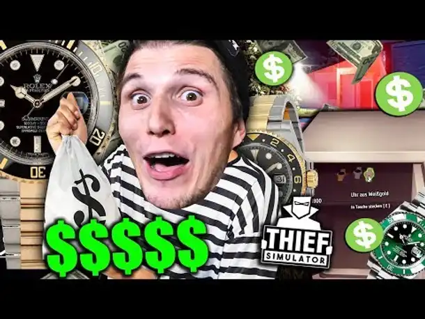 Ich klaue ihm seine ROLEX-Sammlung im WERT von über 20.000$ | Einbrecher SIMULATOR #18