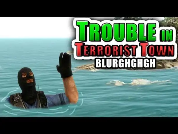 Ich kann nicht Schwimmen! :'( | Trouble in Terrorist Town! - TTT | Zombey
