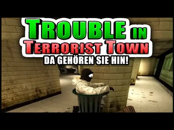 Alle müssen in die Mülltonne! | Trouble in Terrorist Town! - TTT | Zombey