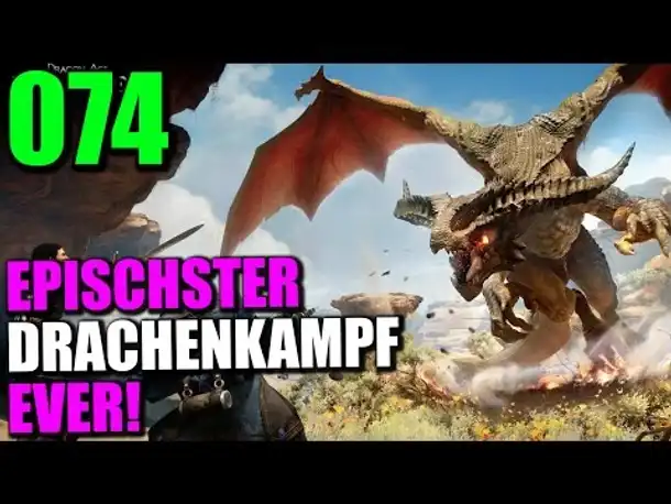 Let's Play Dragon Age Inquisition Gameplay German Deutsch Part 74 Epischster Drachenkampf Ever