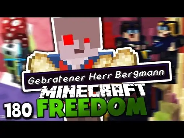 WIR ESSEN HERR BERGMANN! & NEUE WAFFEN FÜR DEN FREEDOM SQUAD! ✪ Minecraft FREEDOM #180 | Paluten