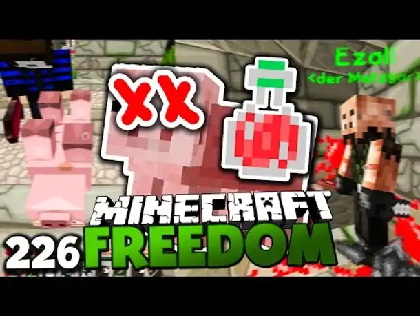 DER EKELHAFTE SCHWEINEMÖRDER! & AWESOME 2.0 ✪ Minecraft FREEDOM #226 | Paluten