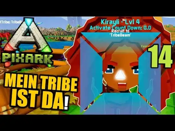 PixArk #14 Mein Tribe ist da! | Let's Play Deutsch | Gameplay German