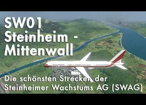 SW01 Steinheim - Mittenwall ✦ Die schönsten Strecken der SWAG ✦ Transport Fever 2